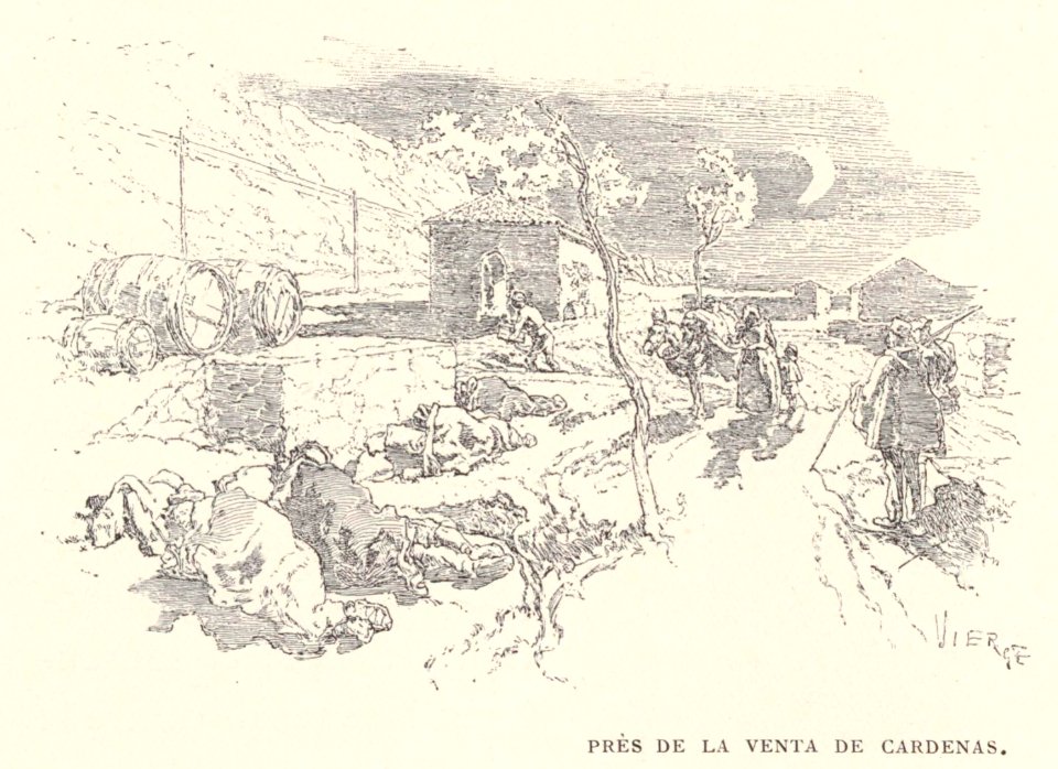1901, Au pays de Don Quichotte, Près de la Venta de Cárdenas, Vierge