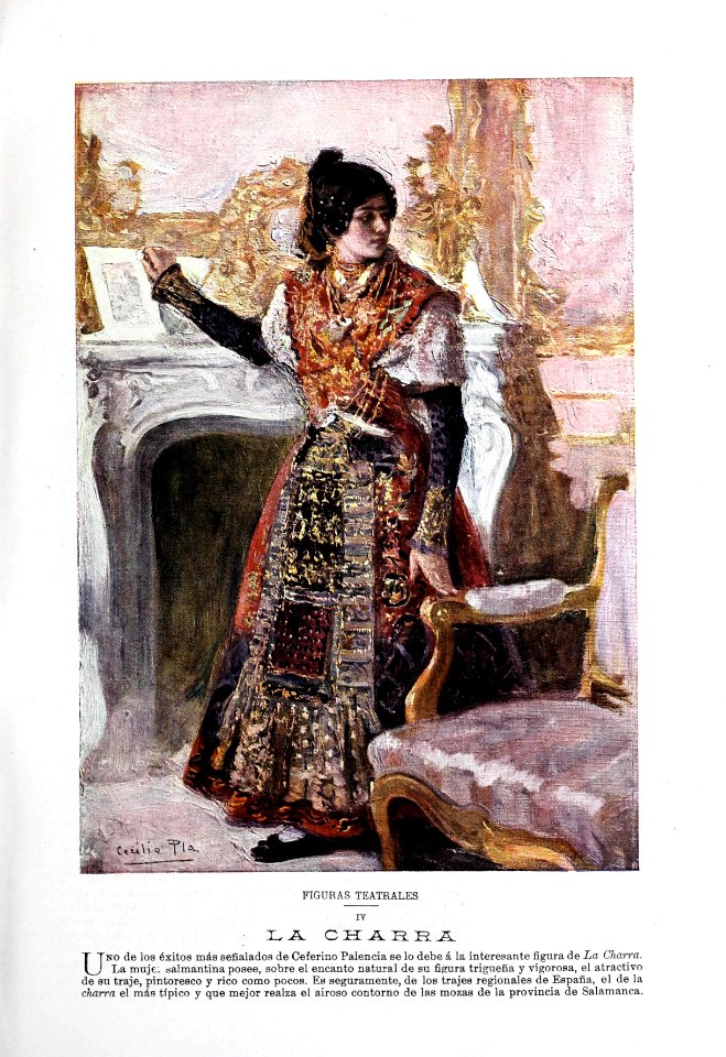 1901-09-14, Blanco y Negro, Figuras teatrales IV. La charra, Cecilio Pla