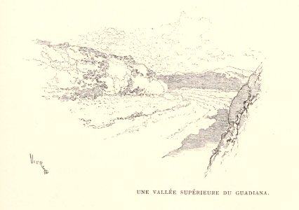 1901, Au pays de Don Quichotte, Une vallée supérieure du Guadiana, Vierge
