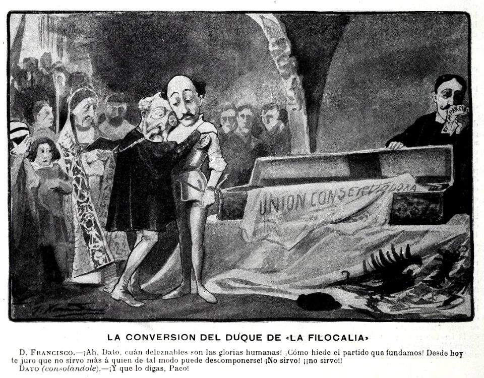 1901-01-12, Blanco y Negro, La conversión del duque de «La Filocalia», Xaudaró
