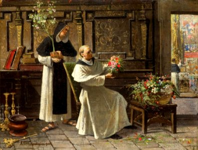 Antoni Gramatyka - W uroczystość Matki Boskiej Zielnej 1901