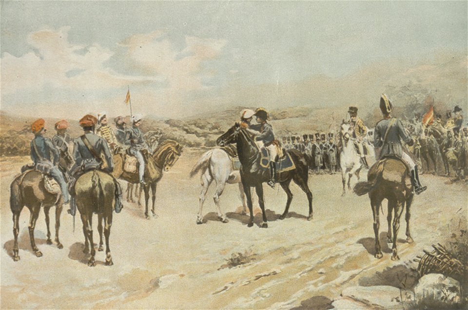 1902, Historia de España en el siglo XIX, vol 2, El abrazo de Vergara, Pablo Béjar (cropped)