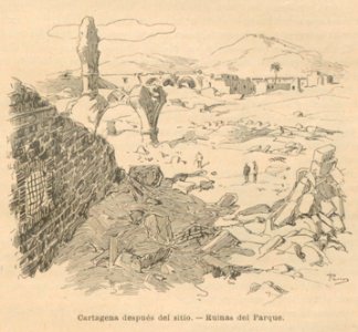 1902, Historia de España en el siglo XIX, vol 5, Cartagena después del sitio, Ruinas del Parque