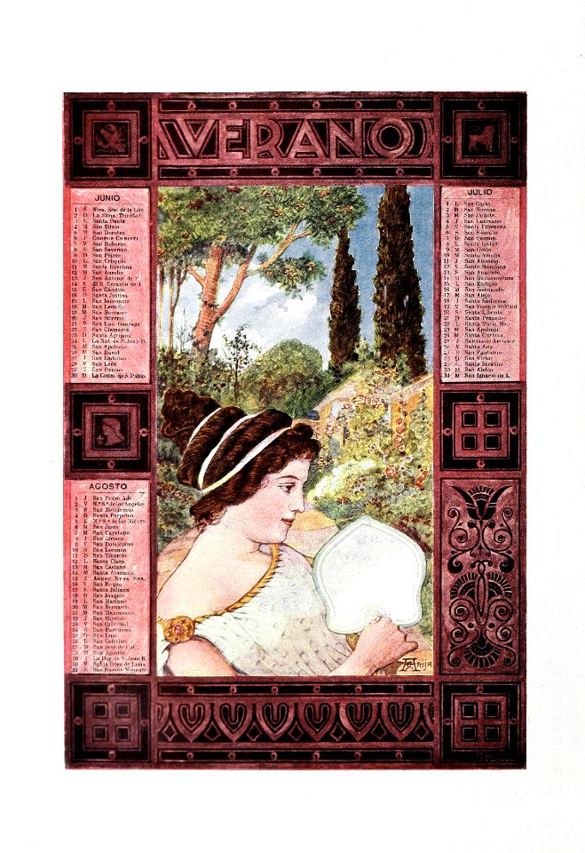 1901-08-24, Blanco y Negro, Verano, Arija