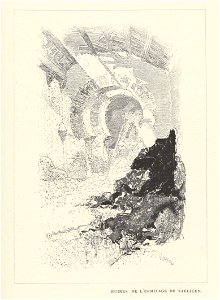 1901, Au pays de Don Quichotte, Ruines de l'ermitage de Saelices, Vierge