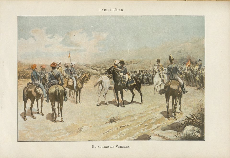 1902, Historia de España en el siglo XIX, vol 2, El abrazo de Vergara, Pablo Béjar