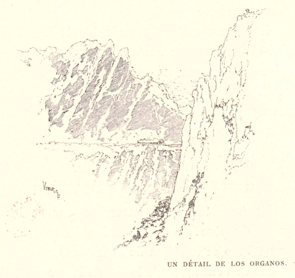 1901, Au pays de Don Quichotte, Un détail de Los Organos, Vierge