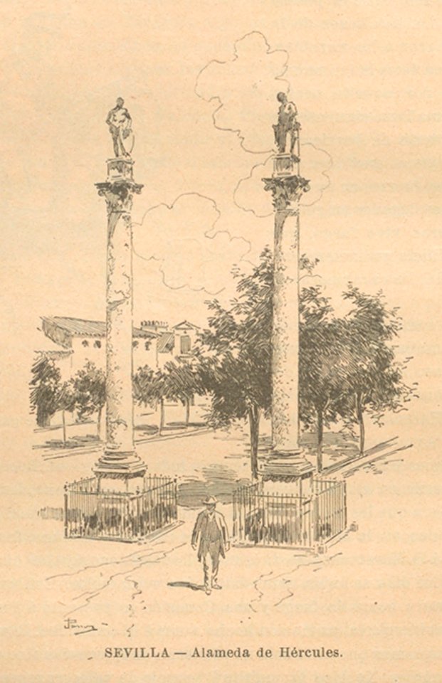 1902, Historia de España en el siglo XIX, vol 5, Sevilla, Alameda de Hércules