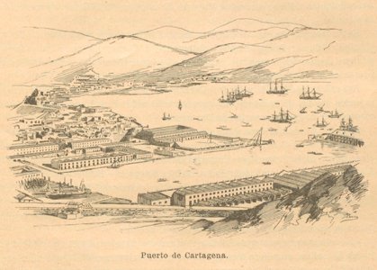 1902, Historia de España en el siglo XIX, vol 5, Puerto de Cartagena