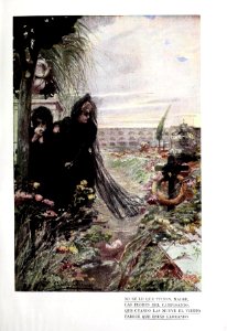 1901-11-02, Blanco y Negro, No sé lo que tienen, madre, las flores del camposanto, que cuando las mueve el viento parece que están llorando, García y Ramos