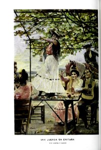 1902-04-19, Blanco y Negro, Una juerga en Eritaña, García y Ramos
