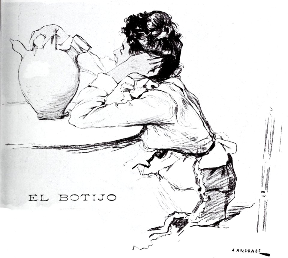 1902-08-02, Blanco y Negro, El botijo, Andrade 587