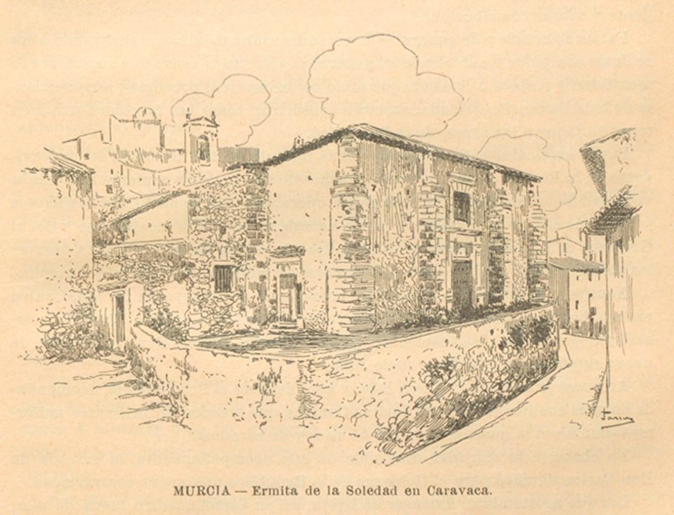 1902, Historia de España en el siglo XIX, vol 5, Murcia, Ermita de la Soledad en Caravaca