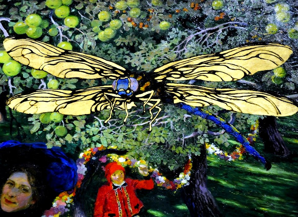 Mehoffer Strange garden (detail)