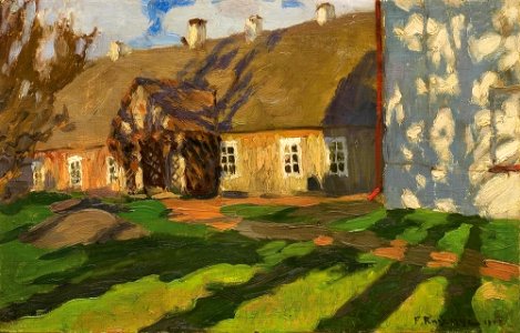 Ferdynand Ruszczyc - Bohdanów na wiosnę 1902