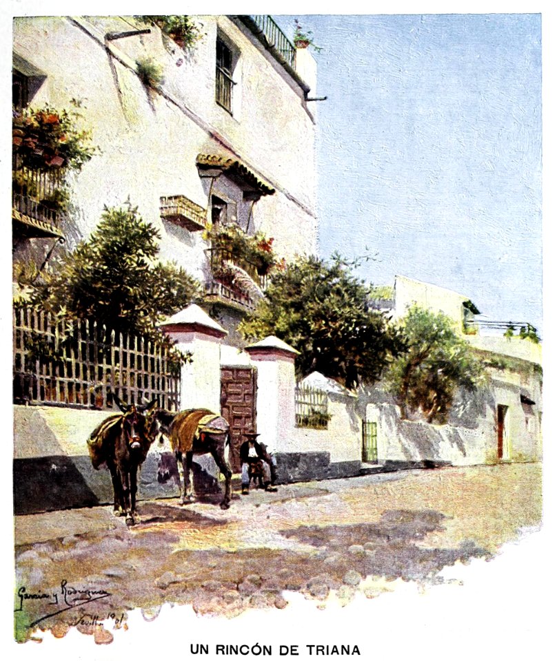 1901-09-14, Blanco y Negro, Un rincón de Triana, García y Rodríguez