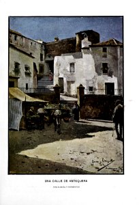 1903-03-07, Blanco y Negro, Una calle de Antequera, García y Rodríguez