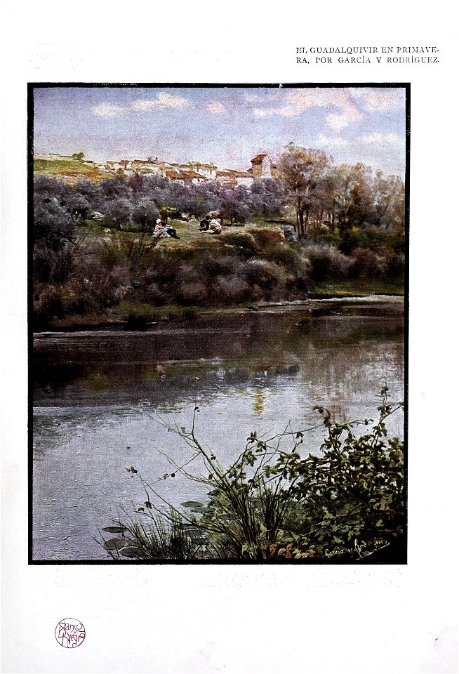 1903-04-18, Blanco y Negro, El Guadalquivir en primavera, García y Rodríguez