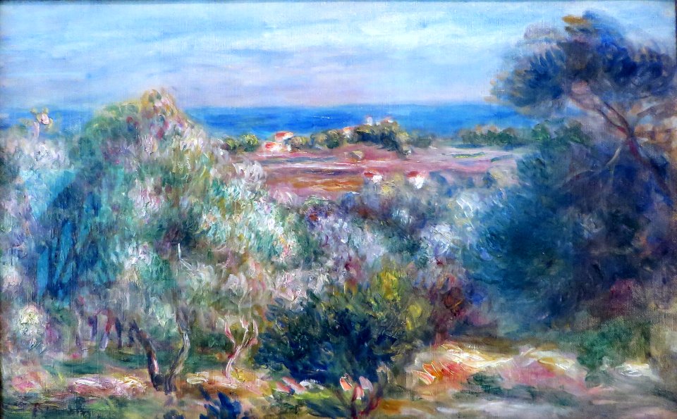 1903 Renoir Blick aufs Meer