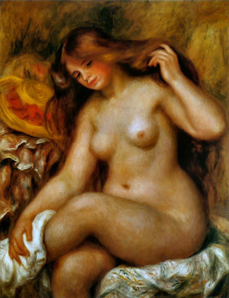 Pierre-Auguste Renoir - Baigneuse