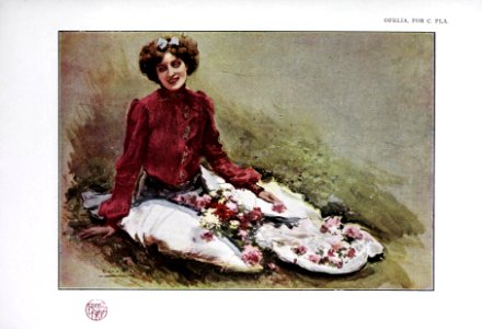 1903-08-15, Blanco y Negro, Ofelia, Cecilio Pla