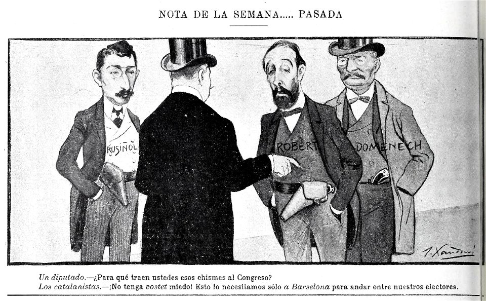 1902-02-22, Blanco y Negro, Notas de la semana pasada, Xaudaró