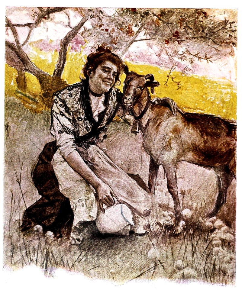 1903-05-02, Blanco y Negro, La fábula de la lechera, Huertas