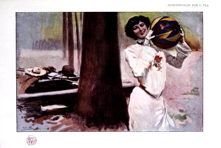 1903-10-24, Blanco y Negro, Sportswoman, Cecilio Pla