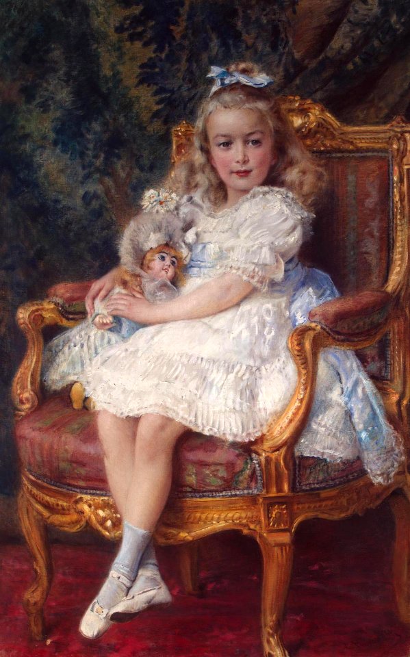 Makovsky Konstantin Egorovich - Portrait of Varvara Bibikova