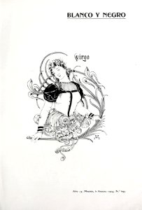1904-08-06, Blanco y Negro, Virgo, Arija