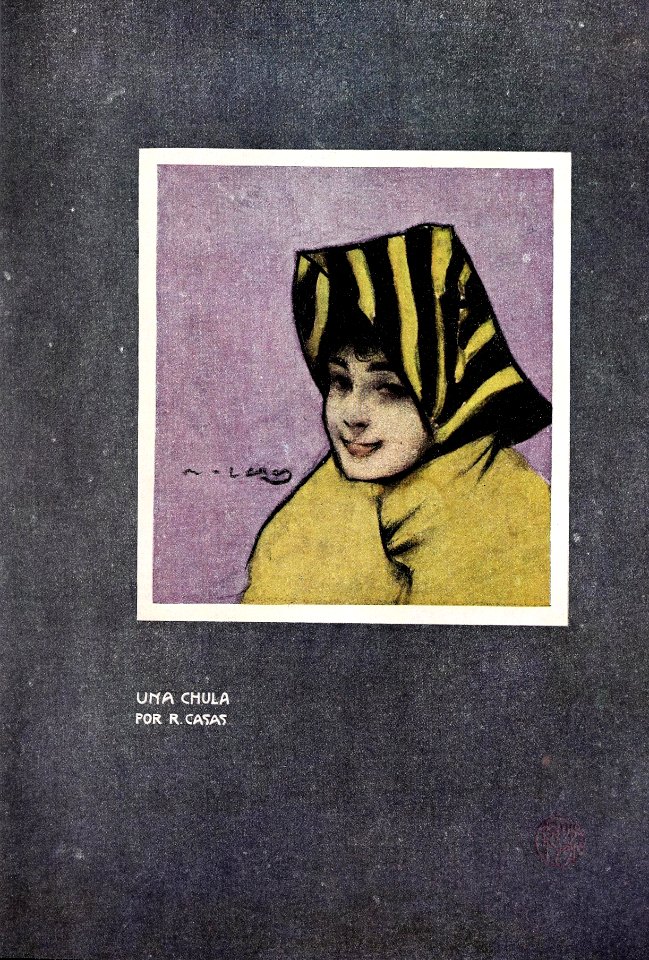 1904-02-13, Blanco y Negro, Una chula