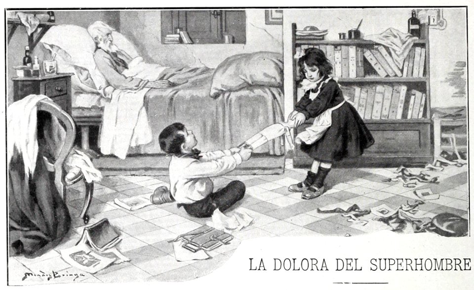 1904-03-12, Blanco y Negro, La dolora del superhombre (cropped)