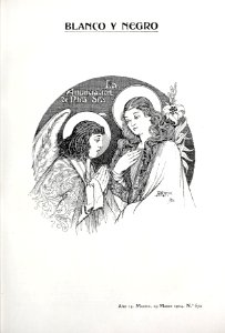 1904-03-19, Blanco y Negro, La Anunciación de Nuestra Señora, Arija