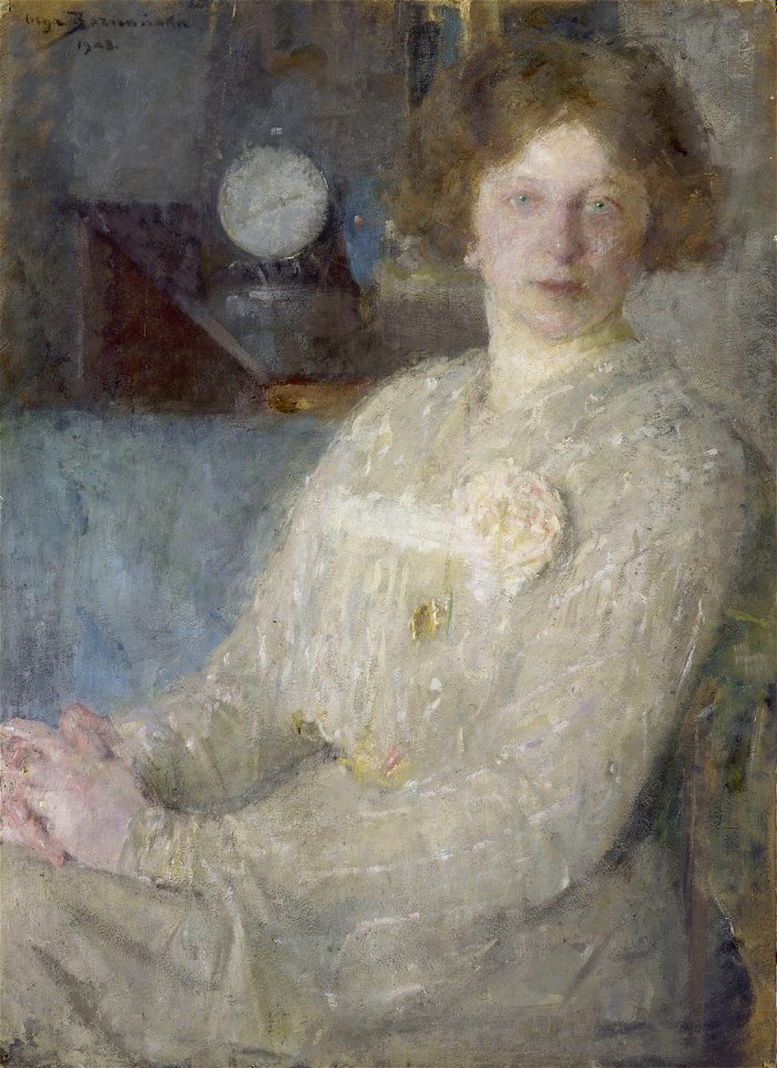 Olga Boznańska 1903 Panna Dygat