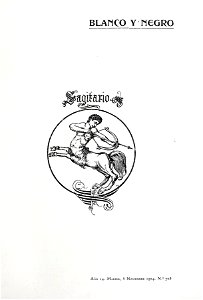 1904-11-05, Blanco y Negro, Sagitario, Arija