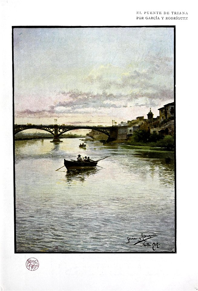 1903-03-07, Blanco y Negro, El puente de Triana, García y Rodríguez