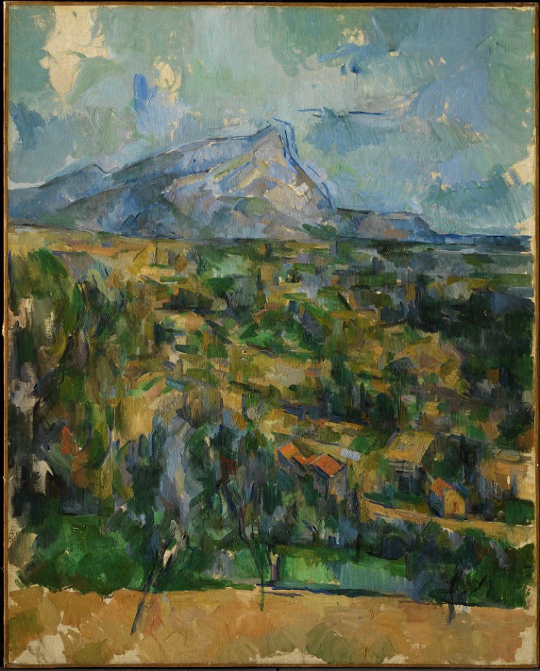 1904, Cézanne, Mont Sainte-Victoire