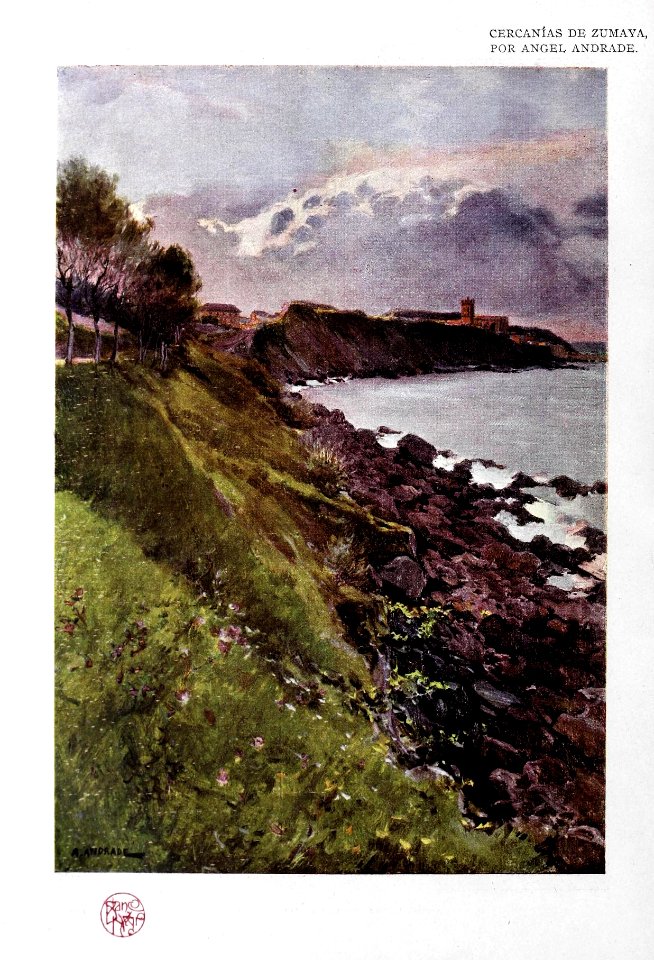 1903-09-12, Blanco y Negro, Cercanías de Zumaya, Andrade