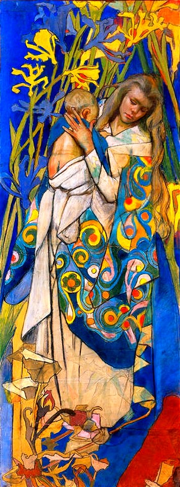 Wyspiański Madonna and Child