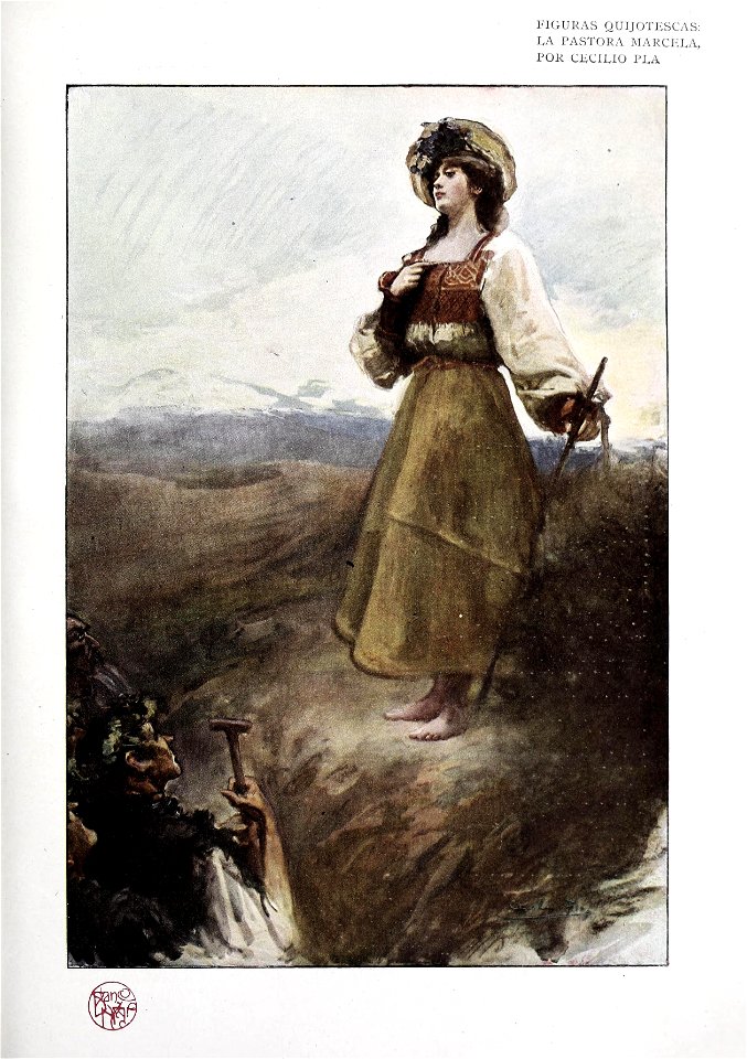 1905-05-20, Blanco y Negro, La pastora Marcela, Cecilio Pla