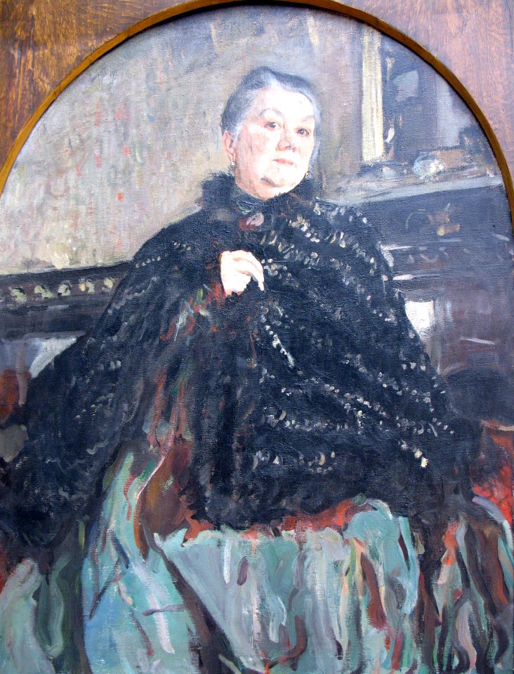 1905 Serow Portrait Actress Glikeria Fedotova anagoria