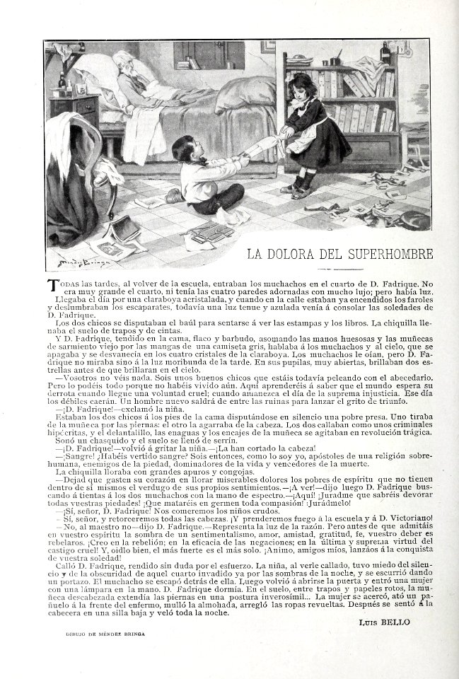 1904-03-12, Blanco y Negro, La dolora del superhombre