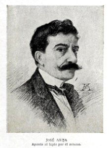 1904-06-18, Blanco y Negro, José Arija, apunte al lápiz por él mismo