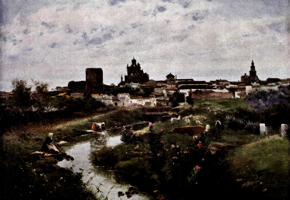 1905-09-30, Blanco y Negro, Alrededores de Utrera, García y Rodríguez (cropped)