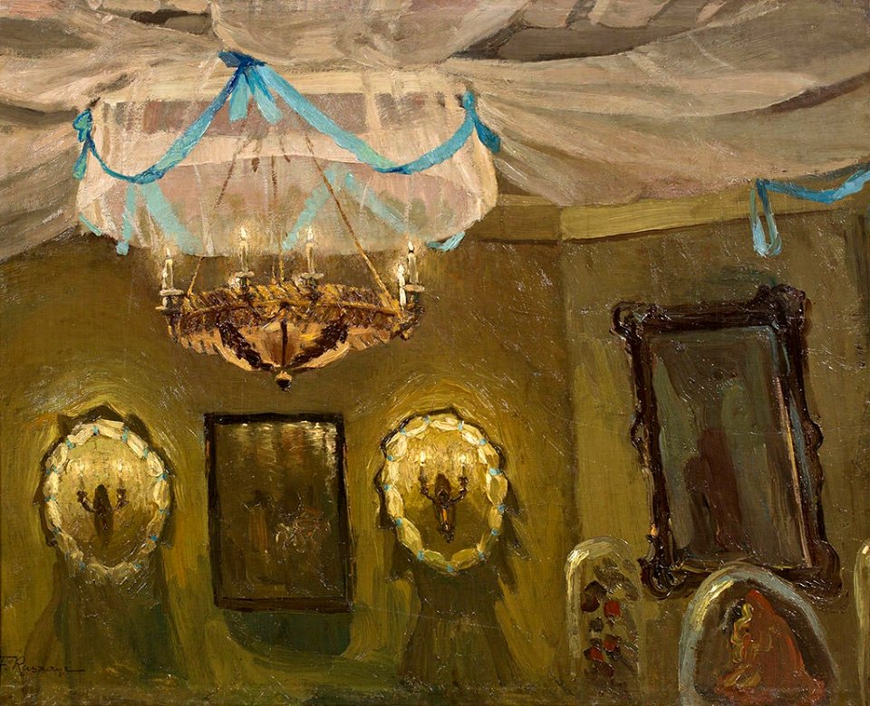 Ferdynand Ruszczyc - Biały mazur 1905