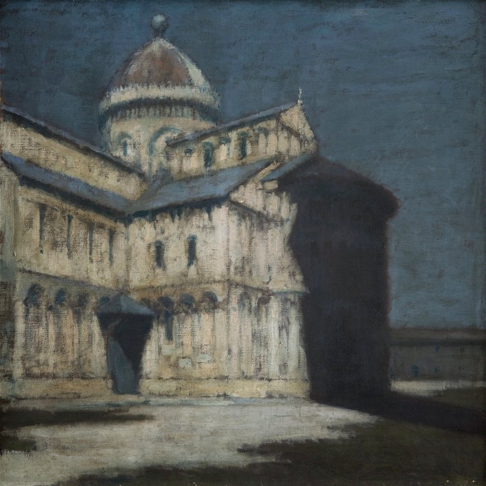 Olga Boznańska 1905 Katedra w Pizie