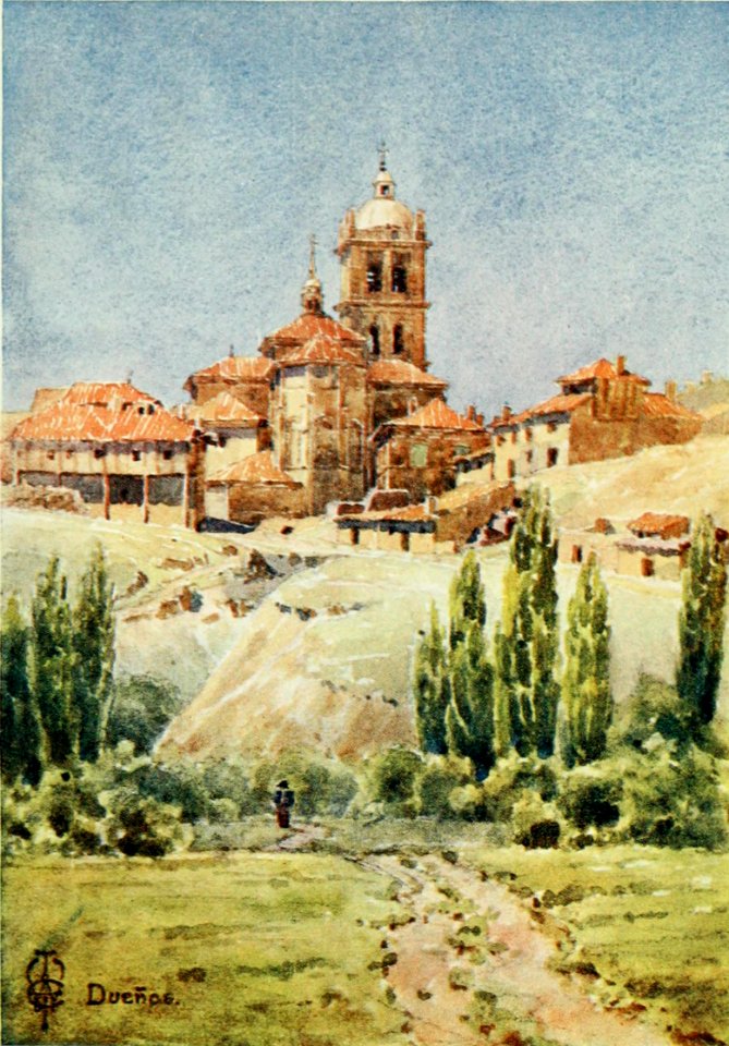 1906, Northern Spain, pp. 264-265, Dueñas (cropped)