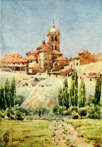 1906, Northern Spain, pp. 264-265, Dueñas (cropped)