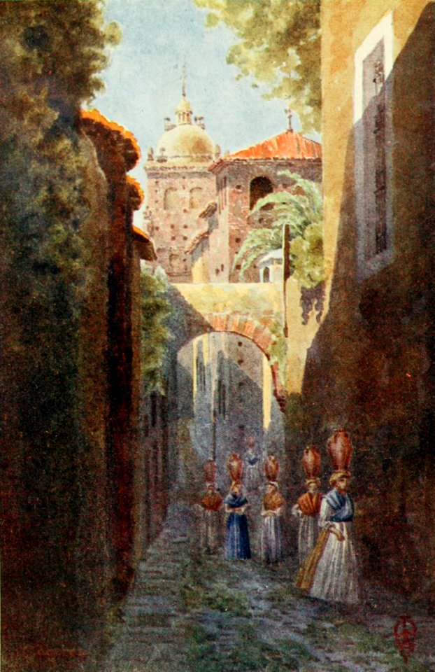 1906, Northern Spain, pp. 222-223, Cáceres. Within the old Town Walls