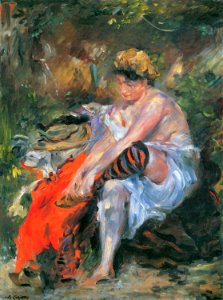 1906 Lovis Corinth Nach dem Bade